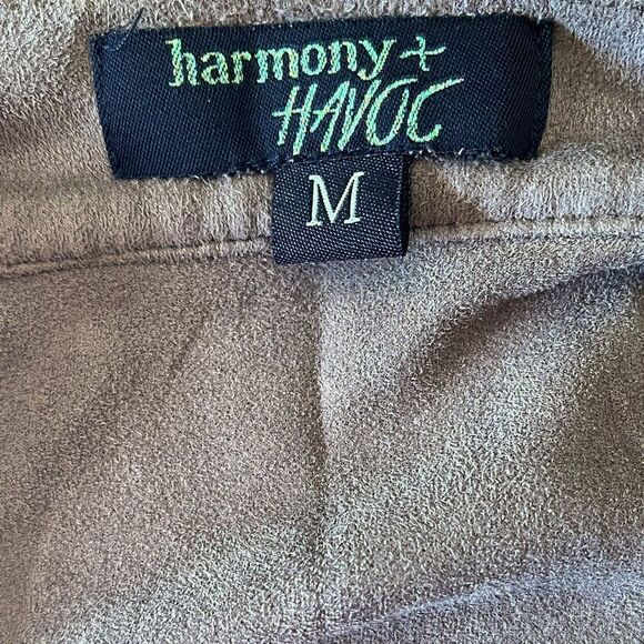 Womens’ Harmony and Havoc Soft Tan Button Skirt Size M - Picture 3 of 4